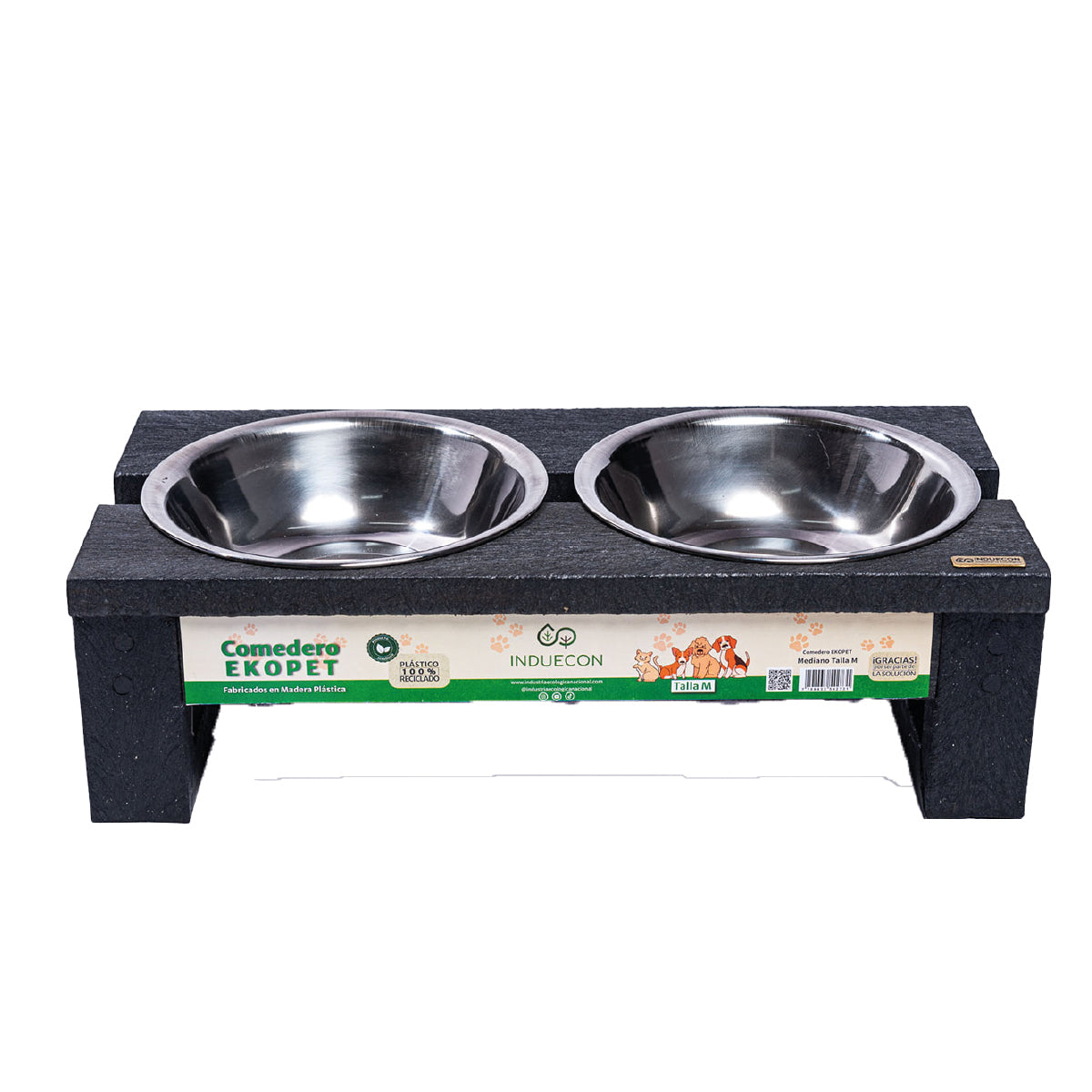 Comedero Doble para mascotas medianas - Talla M