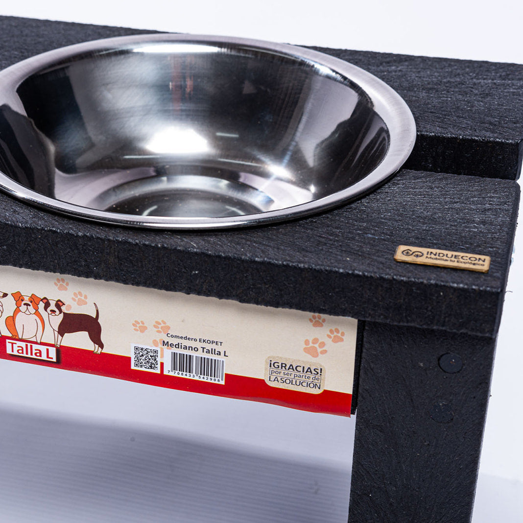 Comedero Doble para mascotas medianas altas - Talla L