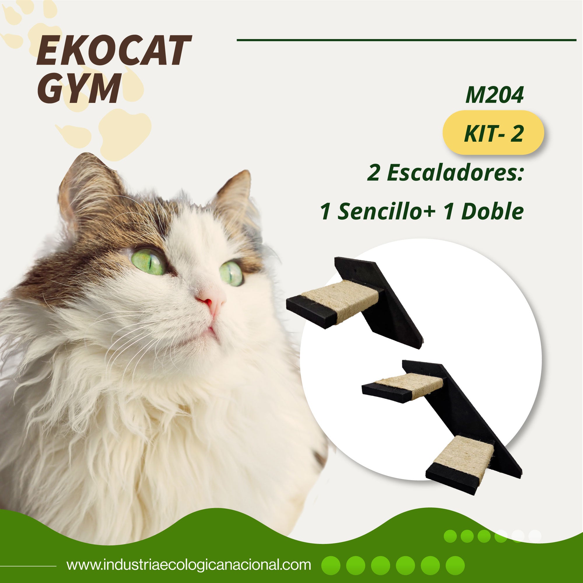 EKOCAT: KIT 2 para gatos