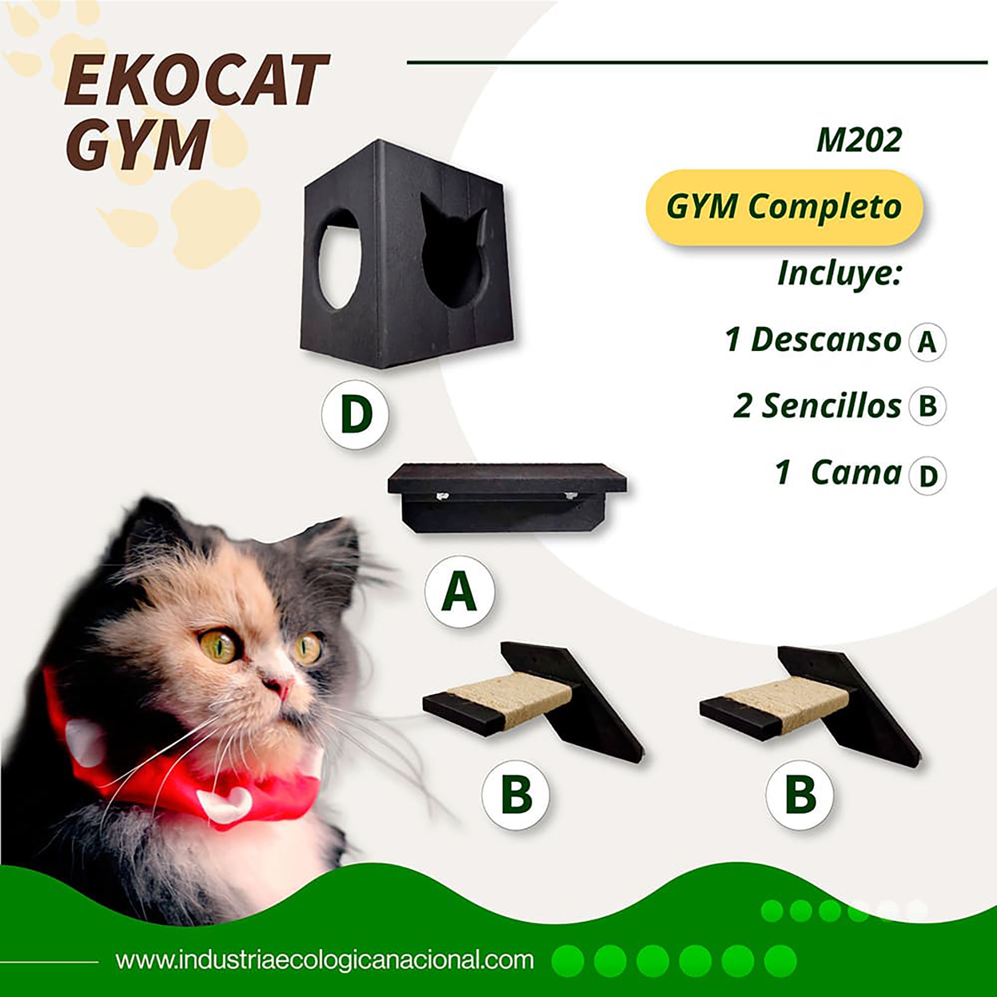 EKOCAT: Gimnasio para gatos