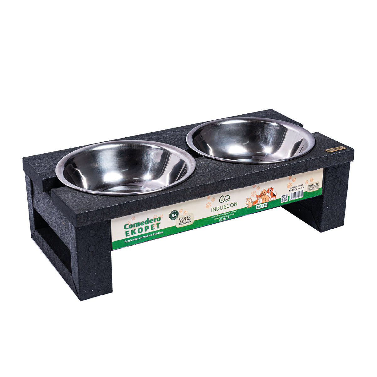 Comedero Doble para mascotas medianas - Talla M