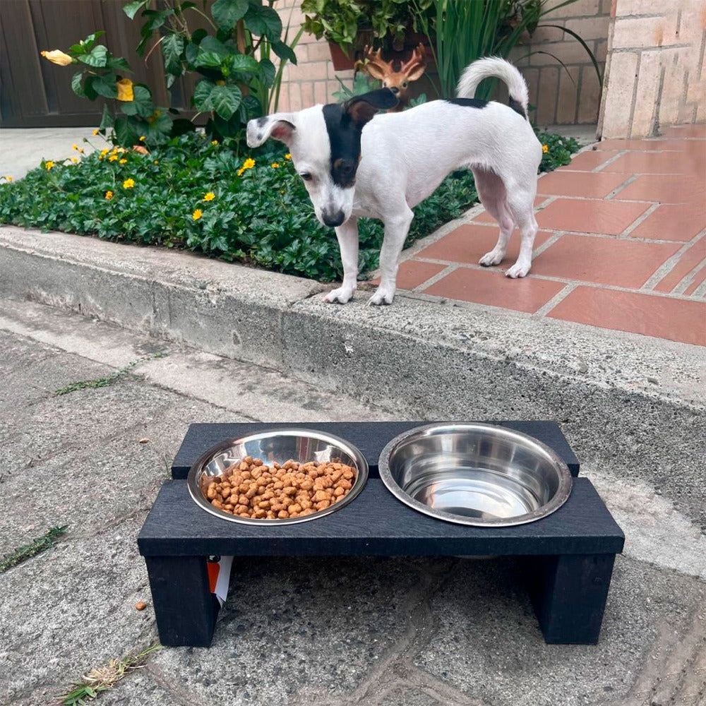 Comedero Doble para mascotas pequeñas - Talla S