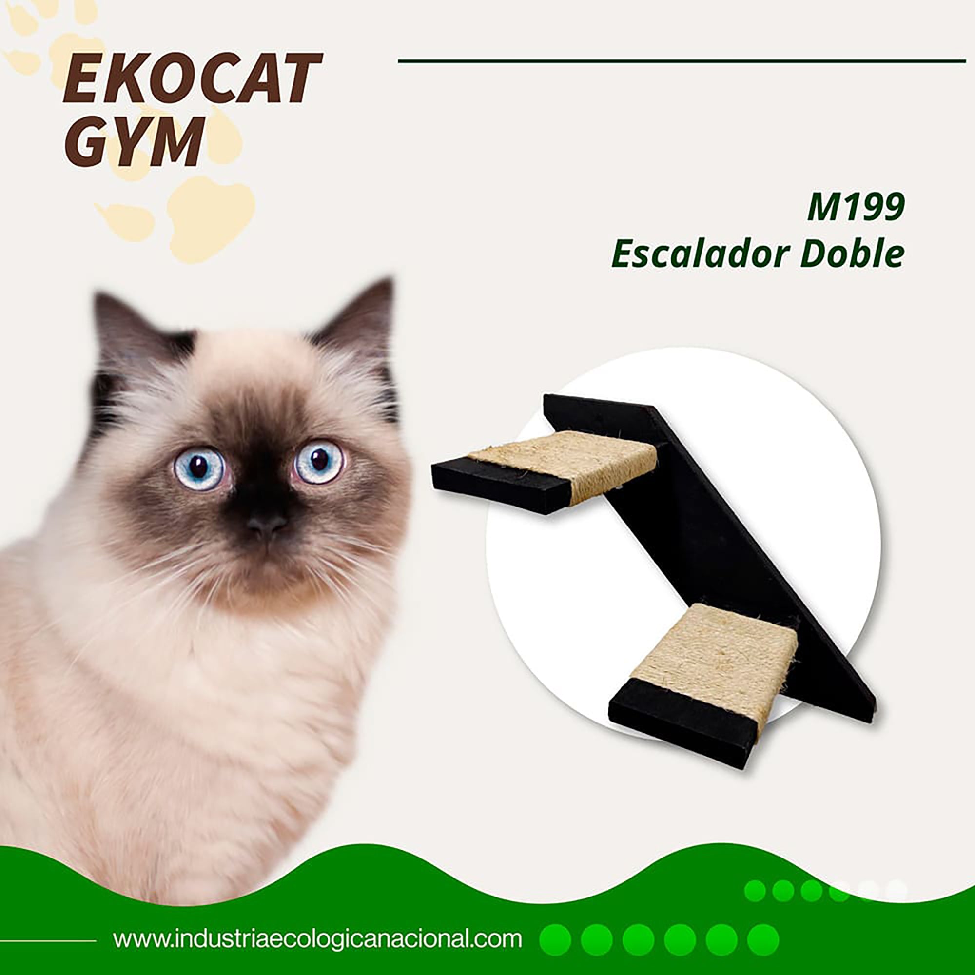 EKOCAT: Escalador doble para gatos